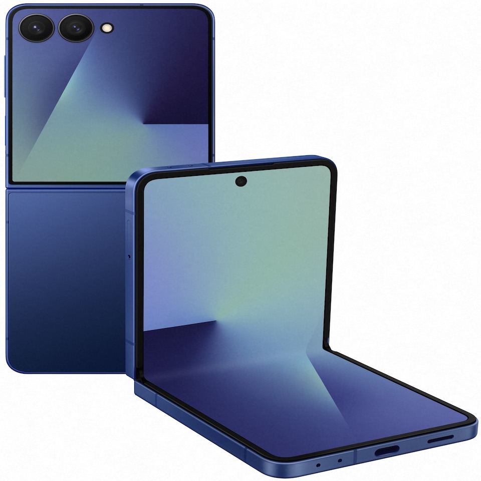 Samsung Galaxy Z Flip7 512GB Blue Shadow - Tesco Groceries